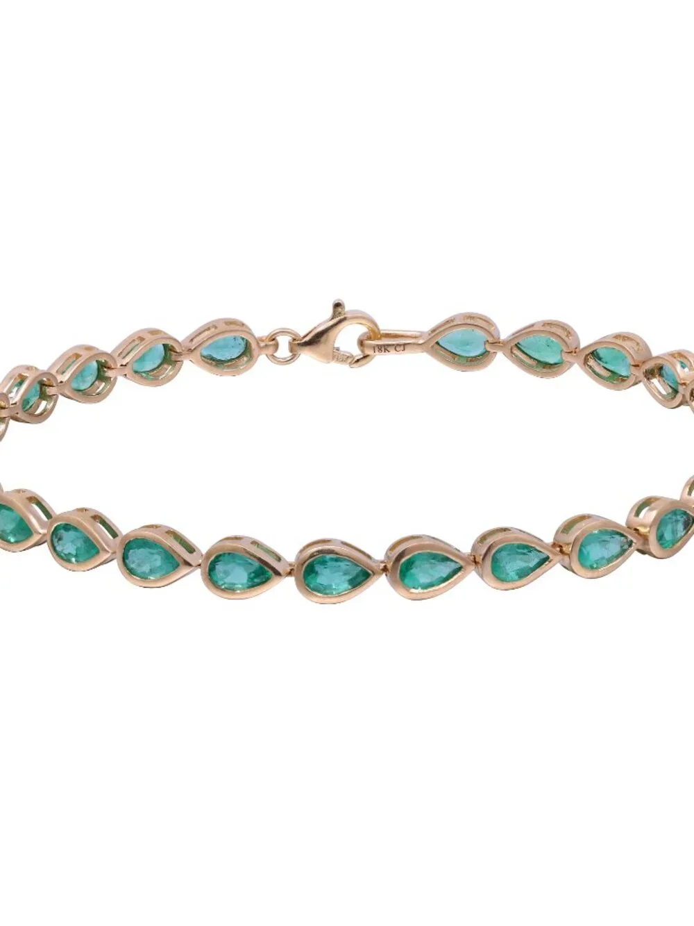 Emerald Gold Bracelet